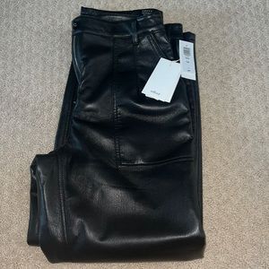 Aritzia Leather Pants